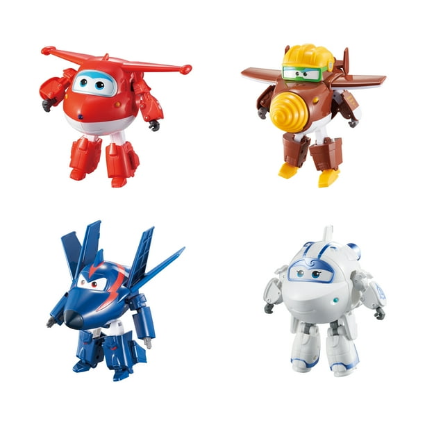 Super Wings Transforming Character Collector's 4 Pack ...