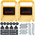 thumbnail image 1 of Feather Loc Board Woodworking Feather Loc Board Set Miter Gauge Slot T Track Saw Table Fence DIY Safety Tools, 1 of 9