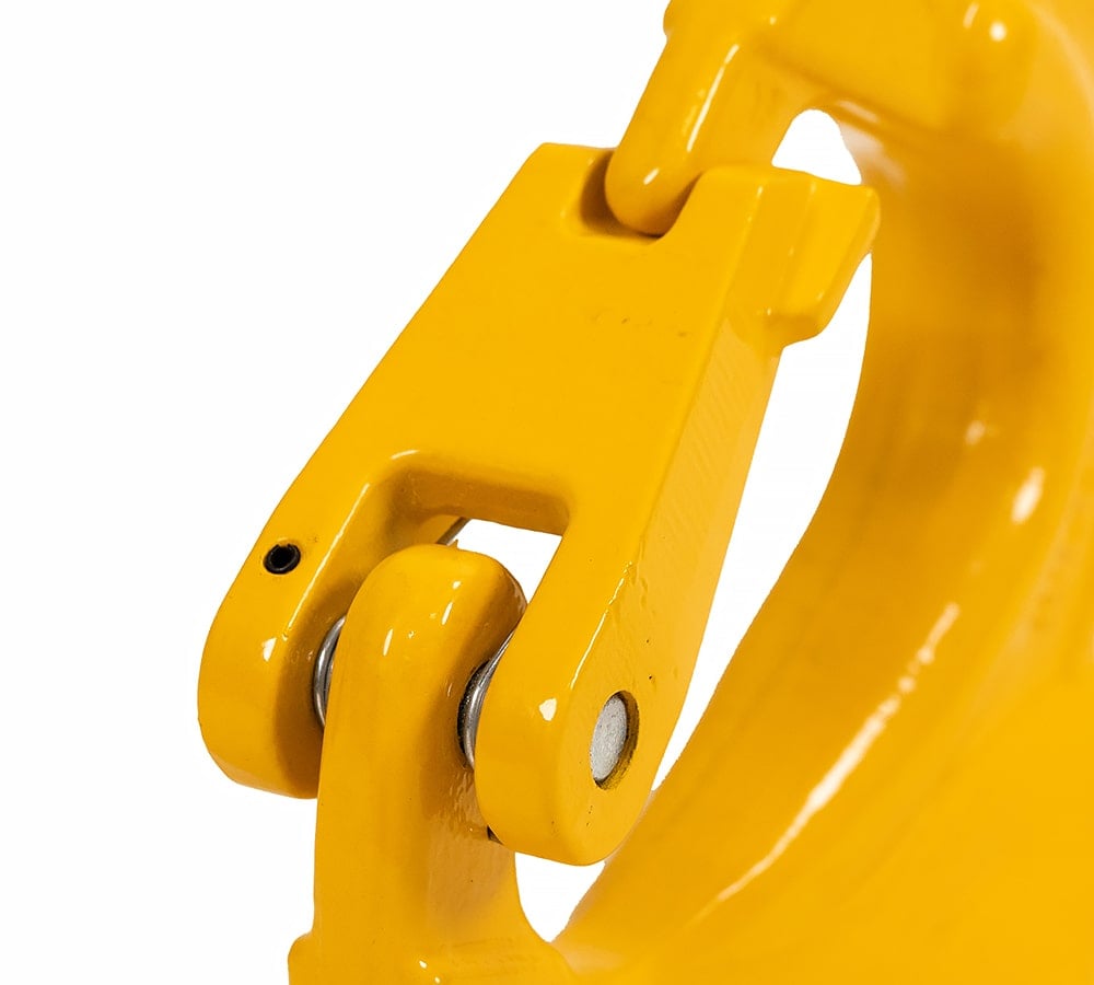 10 Ton Grade 80 Weld On Anchor Hook for Wrecker, Crane, Tractor, Rigging, Lifting - 22000 lbs Working Load Limit