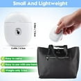 thumbnail image 2 of Electric Nail Clipper, Portable Automatic Nail Clippers, Rechargeable Nail Cutter Safety Fingernail Trimmer with Light and 2 Speeds for Baby Kids Adults Seniors, White, 2 of 10