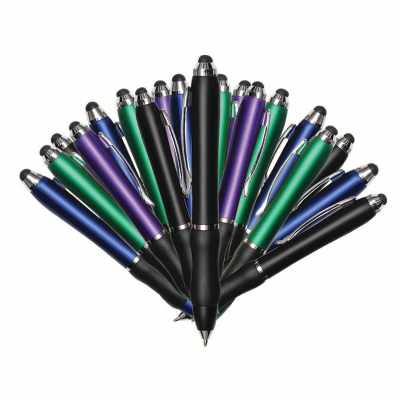 FARRYS WHOLESALE BULK PENS CLASSY COLLECTION'' RETRACTABLE BALLPOINT STYLUS PENS THE FALCON'' 25