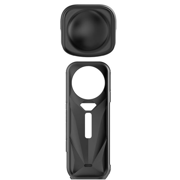 Soft Silicone Protective Case for Insta360 X5 Grip & Lens Cover