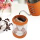 thumbnail image 3 of Juego de cafetera, olla de goteo, olla de boca larga, máquina de café lavada a mano, caja de regalo (juego marrón), 3 of 8
