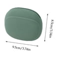 thumbnail image 3 of WeDecorBay Silicone Storage Bag Earphone Charger Cable Organizer Comfortable Grip Sleek Design Portable Travel Case Daily Use Accessories Green, 3 of 6