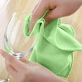 thumbnail image 4 of 1PC Easy To Clean Fiber Cleaning Cloth Glass Cleaning Cloth Kitchen Household Reusable Cloth Wireless Cycling Computer Ride 1 up E Shorts Men Saddle Bag Handle Bars Adult Road Lights Front And Back, 4 of 9