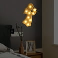 thumbnail image 3 of Lámpara De Hada De ángel Led Lámpara De Decoración Blanca Cálida Para La Habitación Del Bebé Del Hogar, 3 of 7