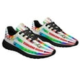 thumbnail image 6 of Autism Tie Dye Shoes Sneakers for Women Men Black Size 4.5, 6 of 7