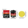 thumbnail image 3 of Automotive Plastic Polishing Paste 100g - Shine & Clarity for Headlights, Trim, Durable Protection Against Oxidation, Easy Application Sponge Included, 3 of 9