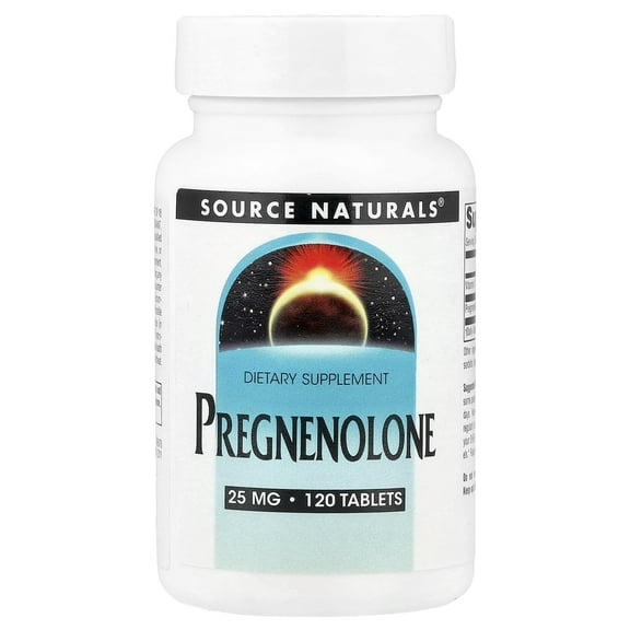 Source Naturals Pregnenolone 25 mg 120 Tablets