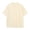 Beige, variant on Men's Oversized Cotton T-Shirts Drop Shoulder Shirts Crew Neck Solid Casual T Shirt Short Sleeve Basic Tee Tax Free Weekend