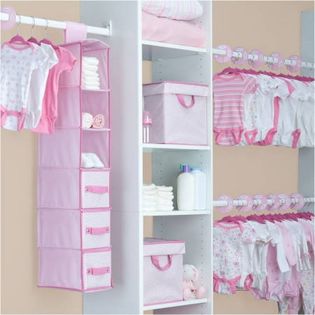 Delta Children 48-Piece Nursery Storage Set