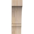 thumbnail image 4 of Ekena Millwork BRC06X12X20BOA00RDF 6"L x 12"P x 20"H Balboa Genouillère Rugueuse, Douglas Sapin, 4 of 4