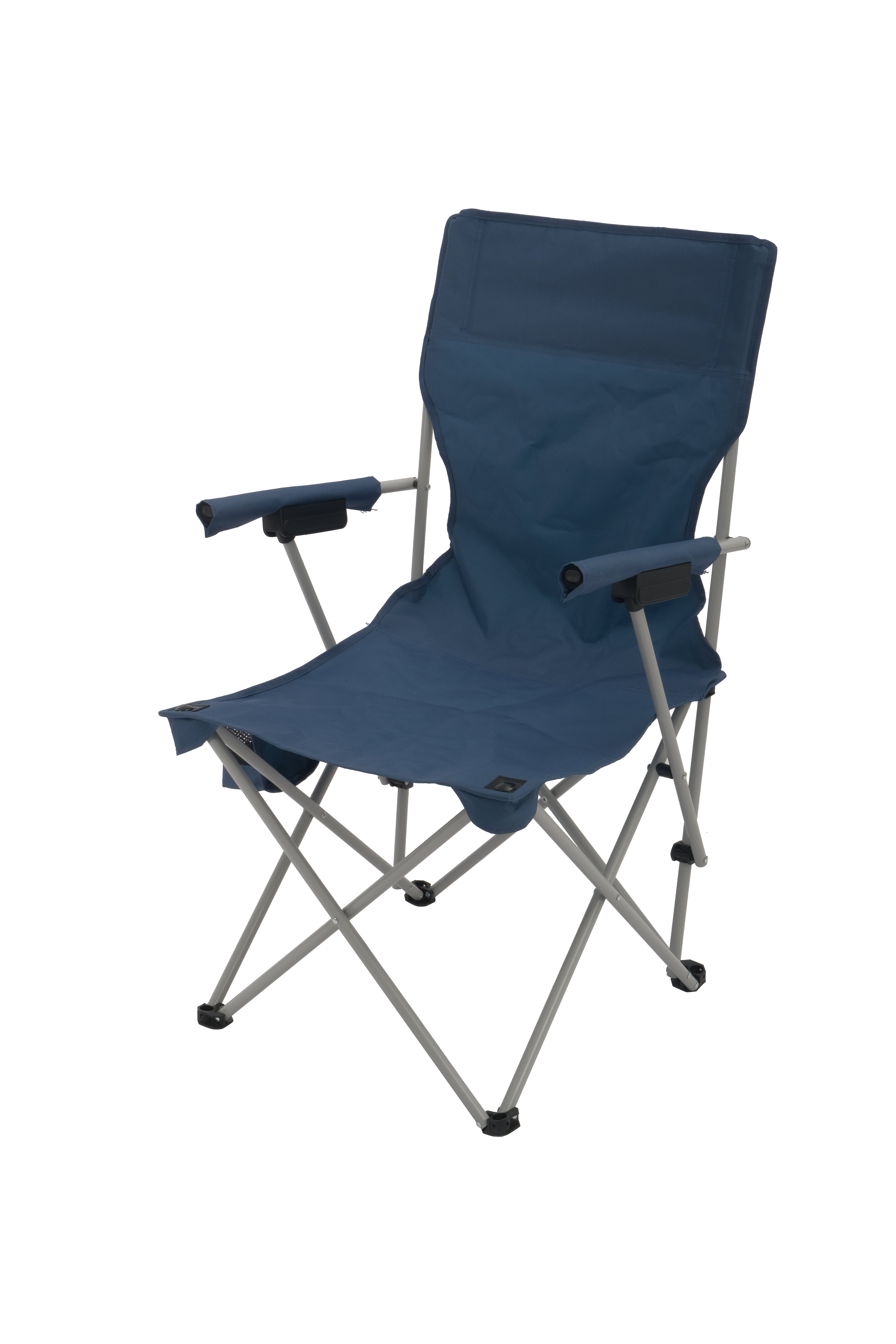 Ozark Trail Tension 2 in 1 Mesh Rocking Camp Chair, Gray and