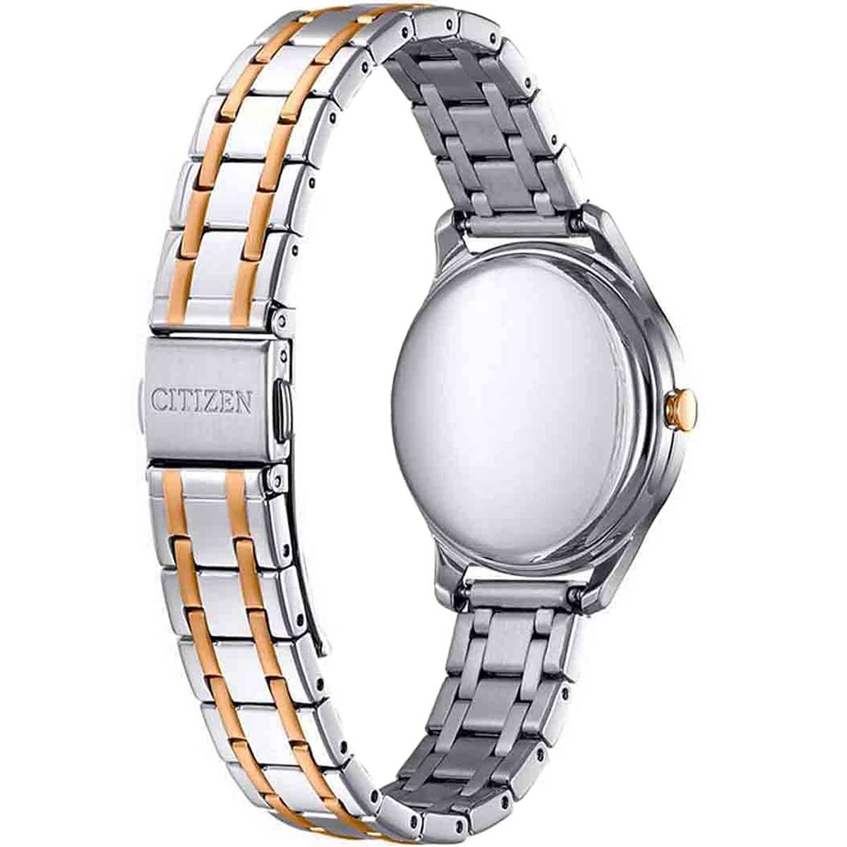 Citizen Eco-Drive Ivory Dial Two-tone Ladies Watch EM0506-77A - image 3 of 3