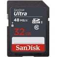thumbnail image 1 of MEMORIA SANDISK SDHC ULTRA UHSI 32GB SDSDUNB032GGN3IN SanDisk SDSDUNB-032G-GN3IN, 1 of 2