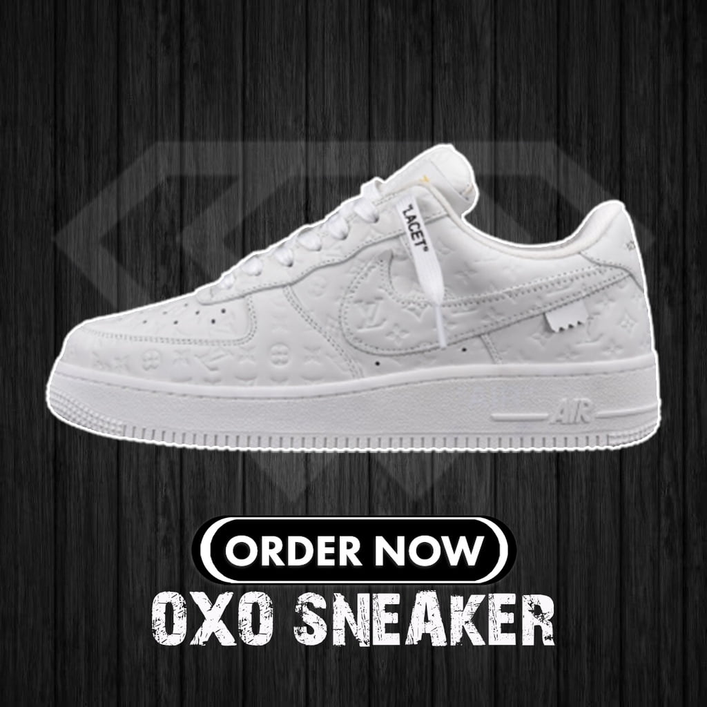 LOUIS VUITTON X NIKE AIR FORCE 1 LOW BY VIRGIL ABLOH PURE WHITE AF1 LV 1  (Calidad Original 100 %) Mujer Hombres Zapatos Gao Jiahui unisex | Walmart  en línea