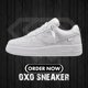 thumbnail image 1 of LOUIS VUITTON X NIKE AIR FORCE 1 LOW BY VIRGIL ABLOH PURE WHITE AF1 LV 1 (Calidad Original 100 %) Mujer Hombres Zapatos Gao Jiahui unisex, 1 of 1