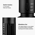 thumbnail image 4 of USB Standing Tower Fans Bladeless Floor Air Conditioner Humidifier Energy-Saving Slim Design Conditioning Ventilator Fan Black, 4 of 8
