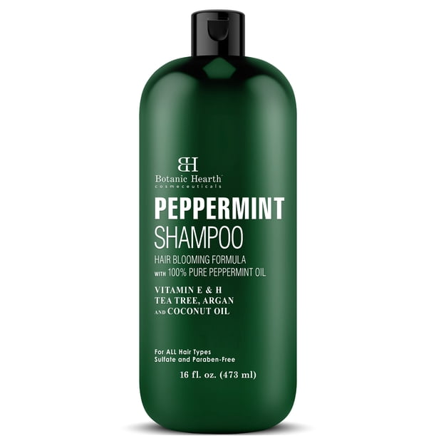 Botanic Hearth Peppermint Oil Shampoo, 16 fl oz