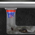 thumbnail image 4 of Inteprter Flujo de agua con tapón colador de piso fácil de instalar Filtro de drenaje de agua de funcionamiento Suministros de limpieza para el hogar, 4 of 6
