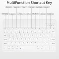 thumbnail image 6 of Detachable Bluetooth Keyboard Cover for iPad 11 Gen A16 11" 2025 / iPad 10 Gen 10.9" 2022, Slim Folio Case with Apple Pencil Slot,Gray, 6 of 8