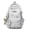 Grey, variant on Casual Daily School Travel Bag Lightweight 15.6 Inch School Backpack with Multi-Pocket Large Capacity for Women Casual (Black)
