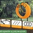 thumbnail image 5 of Ultra Stable Garden Hose Holder, Removable Hose Holder, Holds 160ft Freestanding Hose Storage Hanger for Outdoor Yard Lawn Farm, 5 of 6