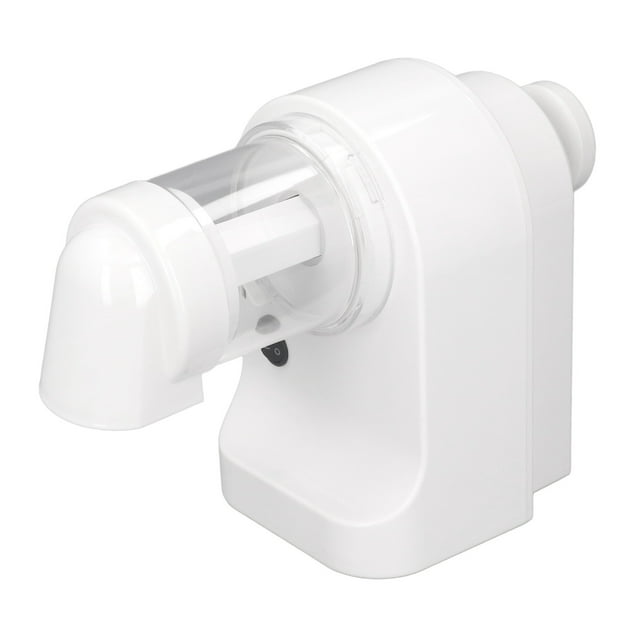 Broyeur à Glace Électrique, Machine à Glace Pilée Rechargeable par USB Facile à Nettoyer Utilisation Multifonctionnelle à un Bouton Compact avec Bac à Glace pour Glace Pilée