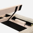 thumbnail image 4 of DeeHome Vireo Upholstered Platform Bed - Pearl White - Queen, 4 of 5