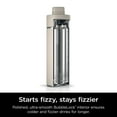 thumbnail image 5 of Ninja Thirsti 24oz. Travel Bottle, Leak Proof Stainless Steel Insulated Tumbler for Carbonated Sparkling Drinks, Sandstone, 5 of 11