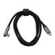 thumbnail image 2 of Cable USB C a USB C de 90 grados 100W USB3.1 Gen2 10Gbps 4K 60Hz Cable de datos de ángulo recto tipo C a tipo C para Steam Deck 300cm / 118.1in, 2 of 5