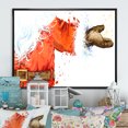 thumbnail image 1 of Designart Christmas Holiday Fancy Santa Claus V Traditional Floating Frame Wall Art, 1 of 4