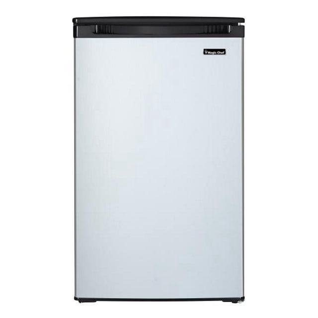refrigerador compacto magic chef 125 l acero inoxidable