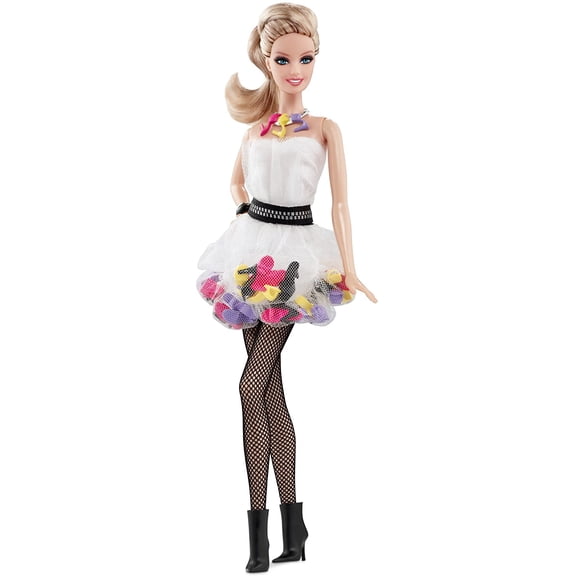 Shoe Obsession Barbie Doll Pink Label 2011 Mattel W3378