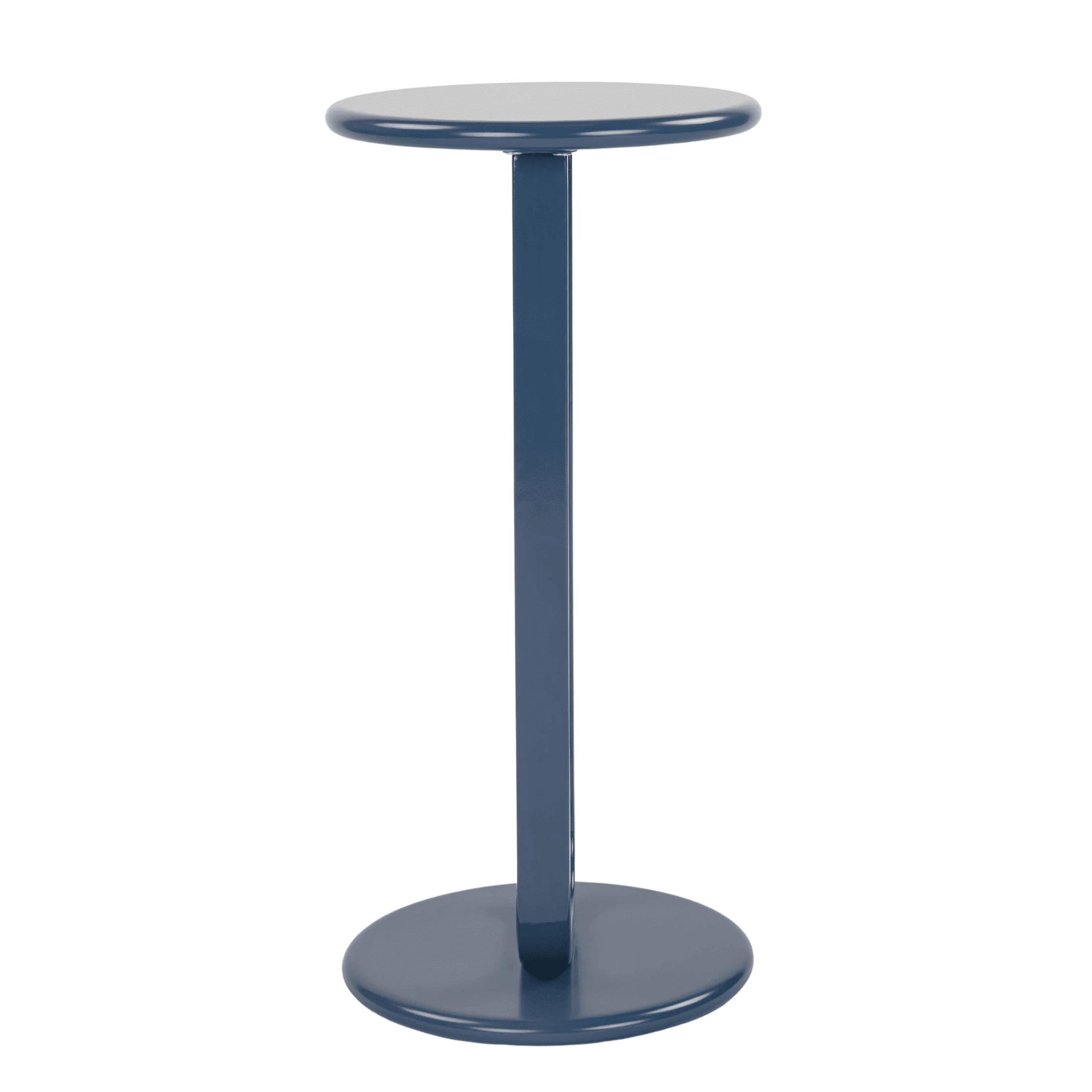 Mainstays Round Drink Table, Indigo