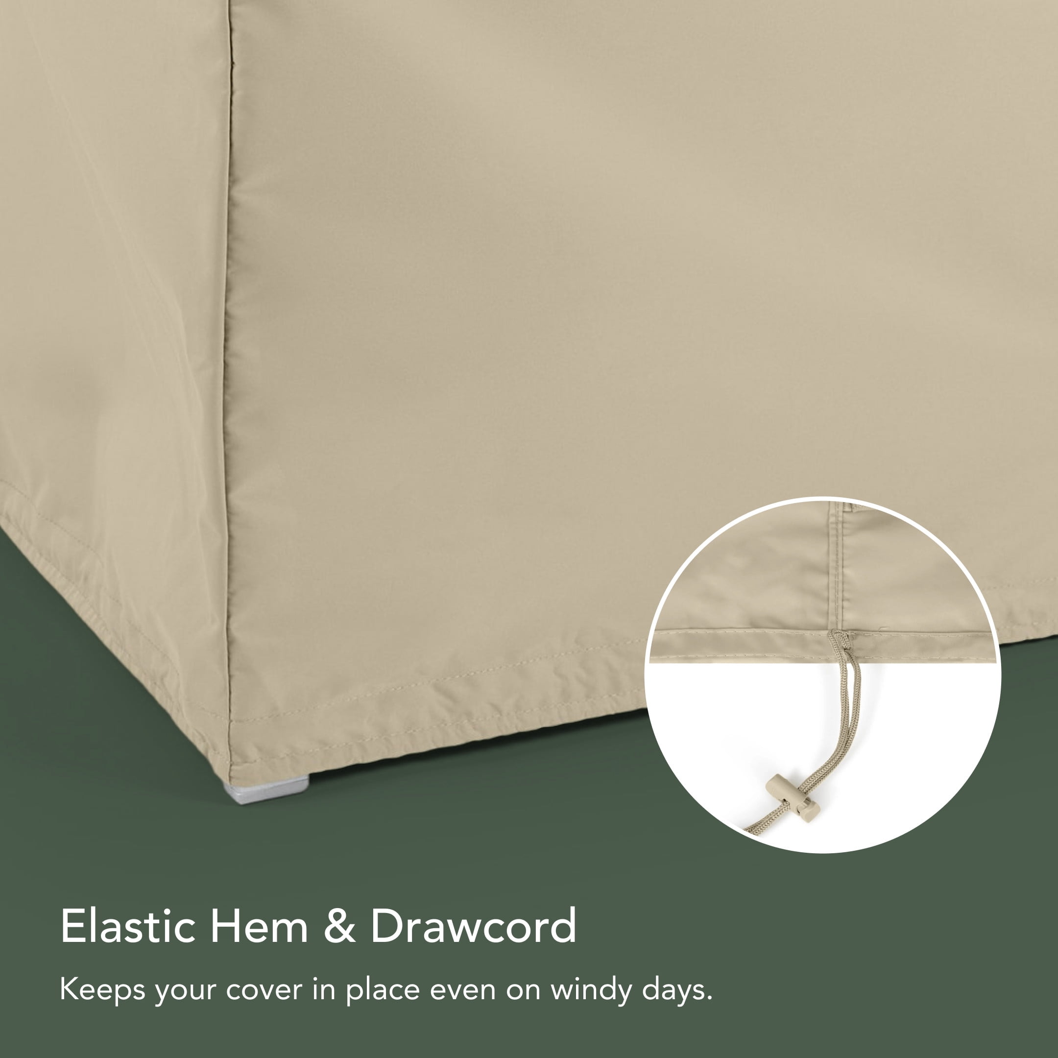 Covermates Outdoor Patio Umbrella Cover, 8-10 Foot Diameter, Round/Octagon, All-Weather