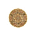 thumbnail image 2 of Unique Loom Palace Collection Area Rug - Amber (3' 1" Round Beige/Light Blue), 2 of 6