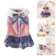 thumbnail image 5 of Vestido de Princesa para perros Sunnimix Jersey con Lazo para perros pequeños y Gatos Disfraz Rosa S, 5 of 7