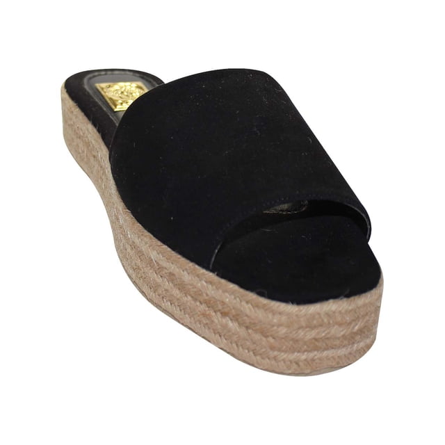 sandalia de piso plataforma leon mujer negro gamuza 017d810 LEON 017d810p