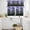 Purple, variant on Teal Purple Forest Kitchen Curtains Sets for Windows 36 Inch Length, Vintage Foggy Woods Tree Rod Pocket Window Treatments Tier Curtains and Valances Set for Bedroom/Bathroom