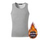 thumbnail image 4 of Minnieouse Ropa interior térmica para hombre, chaleco de terciopelo grueso para otoño e invierno, capa básica para el hogar y la oficina, Tops cálidos, conjuntos de ropa Chaleco gris claro Minnieouse AP013593-06, 4 of 4