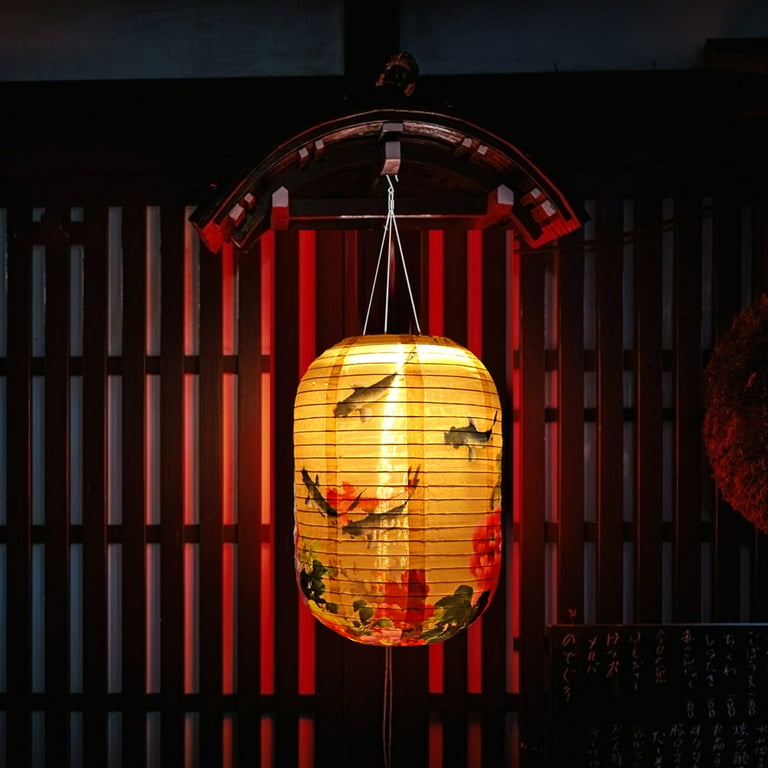Solar powered japanese lanterns cheap