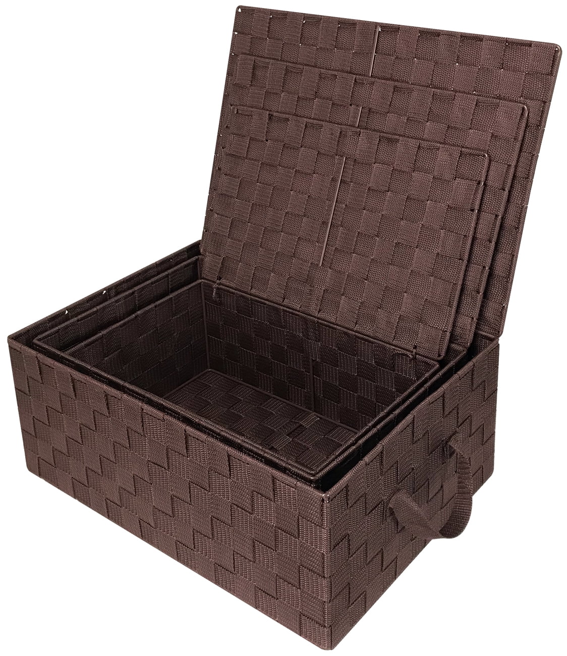 Woven Storage Basket - Brown