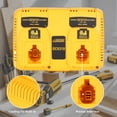 thumbnail image 5 of 2Pack 4.5Ah Battery Replacement for Dewalt 18V Battery DC9096 DC9098 DC9099 DE9039 DE9095 + 2 Port DC9320 Fast Dual Charger, 5 of 7