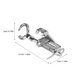 thumbnail image 4 of AURARMLET Presser Foot Abierto Para Máquina De Coser En Metal Duradero Para Bordado Y Acolchado, 4 of 8