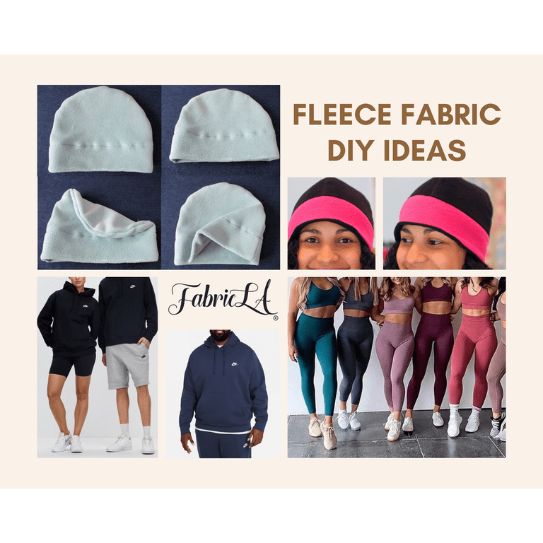 Barcelonetta | Fleece Fabric | 2 Yards | 72X60 Inch | Polar Fleece |  Soft, Anti-Pill | Throw, Blanket, Poncho, Pillow Cover, PJ Pants, Booties,  Eye
