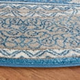 thumbnail image 3 of SAFAVIEH Sofia Waylon Oriental Area Rug, Blue/Beige, 6'7" x 6'7" Round, 3 of 8