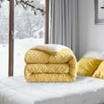 thumbnail image 3 of Sherpa Fleece Blanket 53x78 Inches - Plush Velvet Flannel Bed Blanket Heavy Weight for Winter, Soft Warm Breathable and Machine Washable Throw, 3 of 5