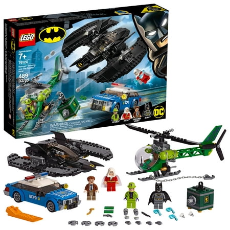 LEGO DC Comics Super Heroes Batman Batwing and The Riddler Heist 76120 (489 (Lego Batman Best Moments)