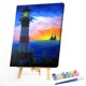 thumbnail image 2 of Wdftyju Faro de noche pintura al óleo por números Kits DIY pintado a mano sobre lienzo arte de pared Wdftyju 6sq6sn5ec2kg6lp3, 2 of 9